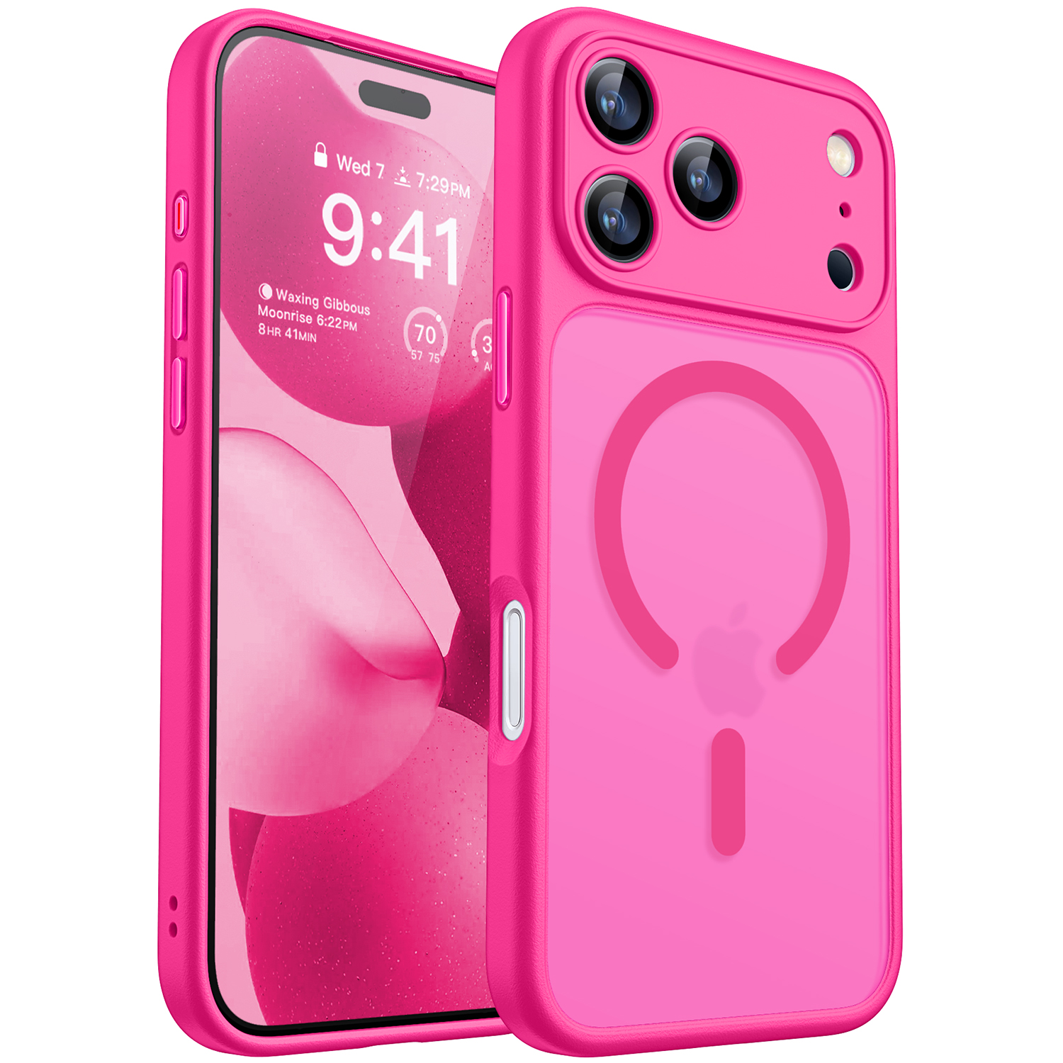 iPhone 17 Pro Max Case Hot Pink